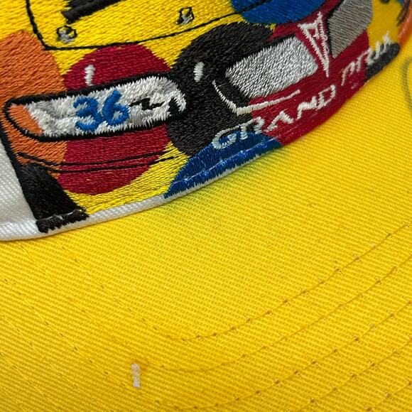 NASCAR Elliott Sadler Signed Kyle Busch Hat Cap M&Ms Auto Racing Snapback White - Picture 7 of 14